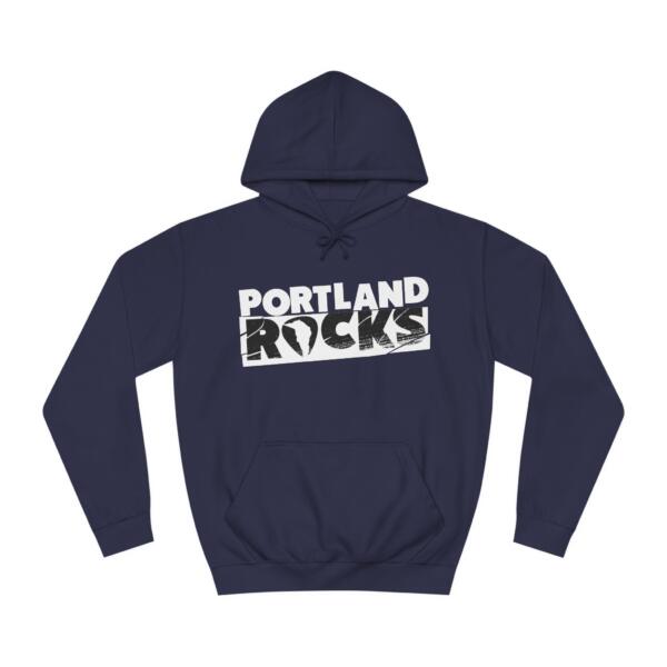 Portland Rocks Unisex College Hoodie - Image 17