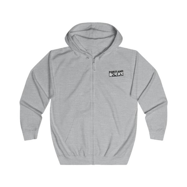 Portland Rocks Unisex Full Zip Hoodie