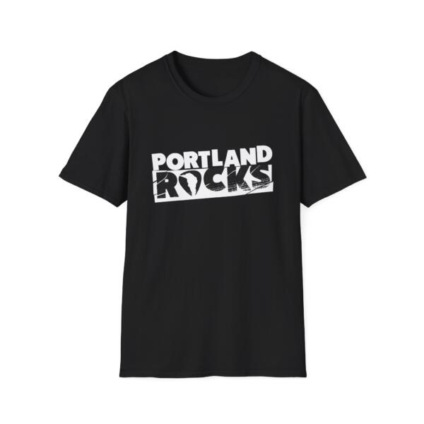 Portland Rocks Unisex Softstyle T-Shirt - Image 5