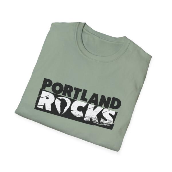 Portland Rocks Unisex Softstyle T-Shirt - Image 24