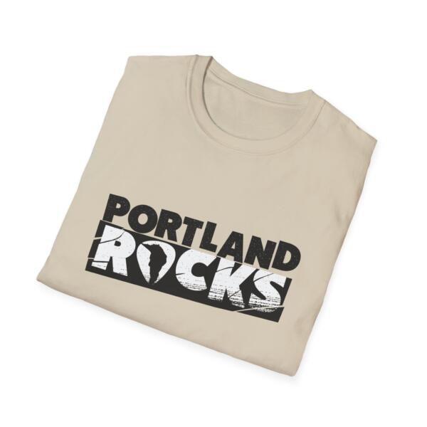 Portland Rocks Unisex Softstyle T-Shirt - Image 12