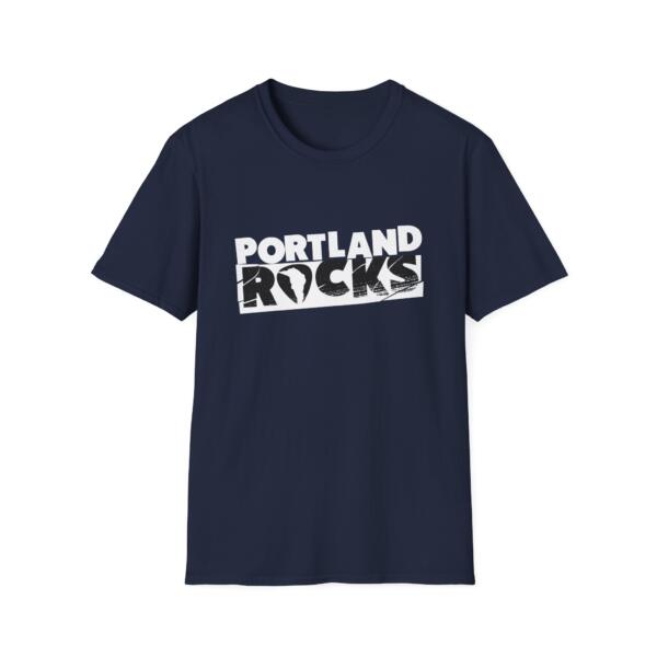 Portland Rocks Unisex Softstyle T-Shirt - Image 25