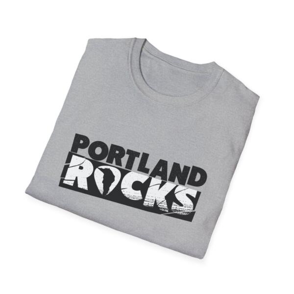 Portland Rocks Unisex Softstyle T-Shirt - Image 16