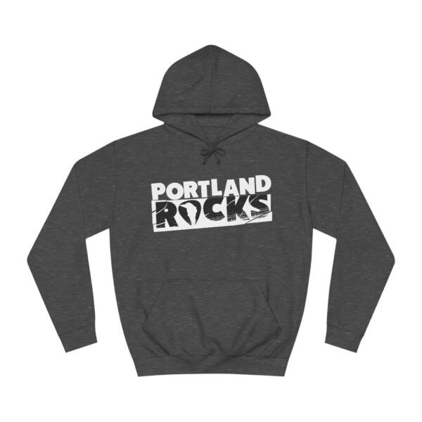 Portland Rocks Unisex College Hoodie - Image 21