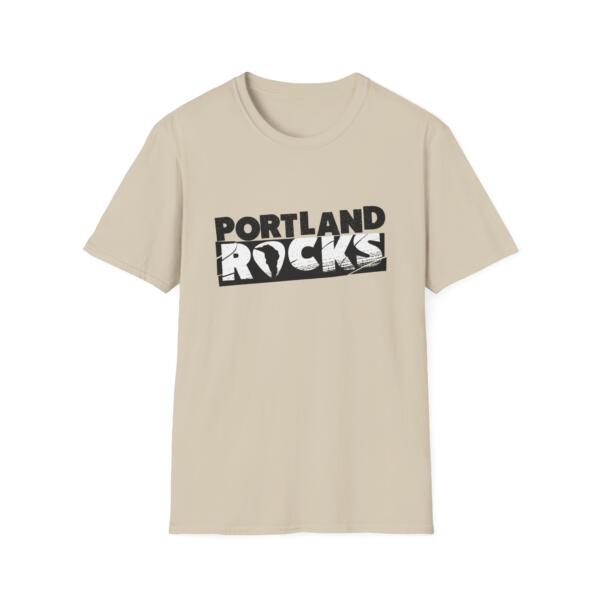 Portland Rocks Unisex Softstyle T-Shirt - Image 9